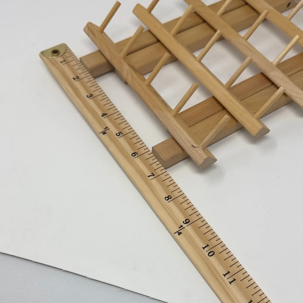 June Tailor wood Thread Spool Organizer